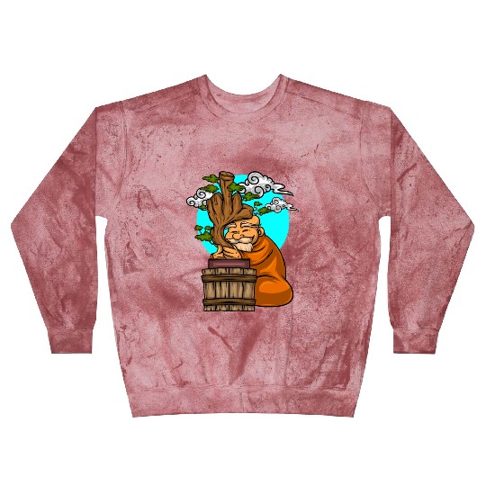 Miniature Trees Bonsai Middle Finger Blast Sweatshirts