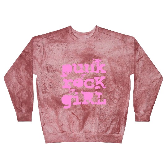 Punk Rock Girl Blast Sweatshirts