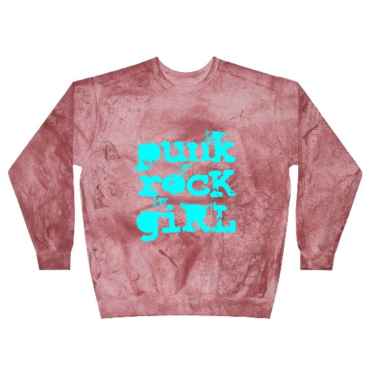 Punk Rock Girl Blast Sweatshirts