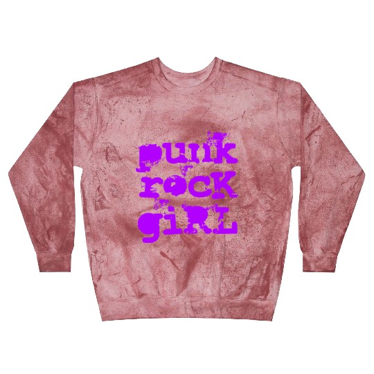 Punk Rock Girl Blast Sweatshirts