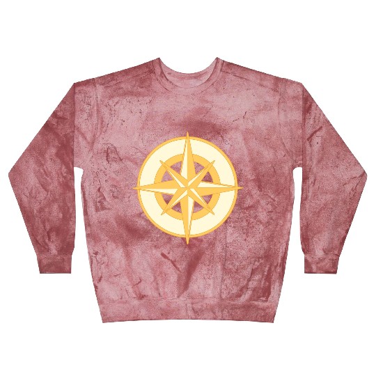 Nautical Compass star / rose, cardinal directions Blast Sweatshirts
