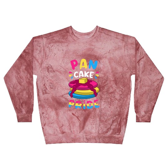 Pan Cake Pride Funny LGBTQ Pride Flag Pun Pancakes Blast Sweatshirts