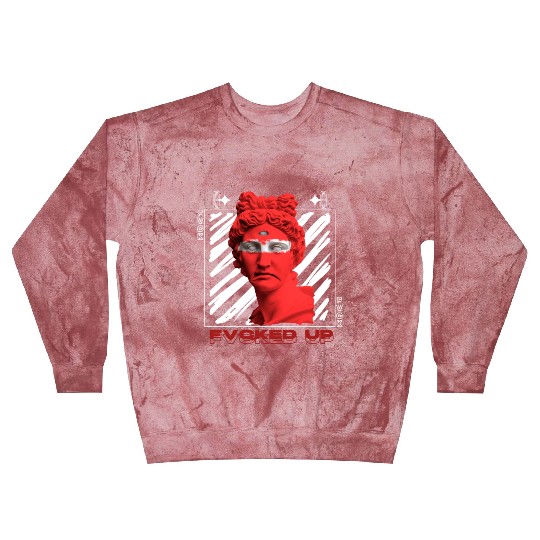 Statue Streetwear Design Blast Sweatshirts