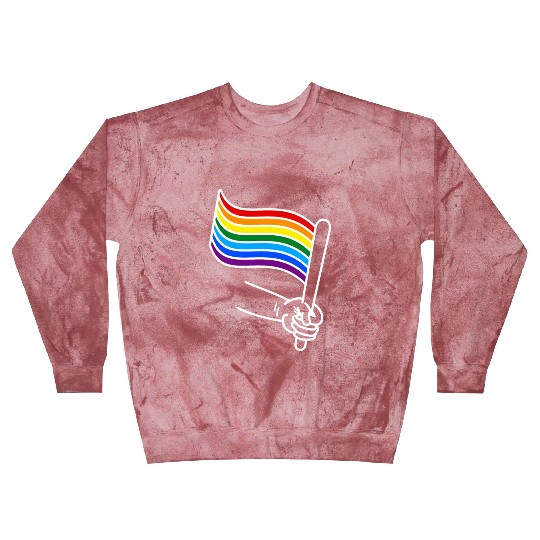 LGBT pride rainbow heart Blast Sweatshirts