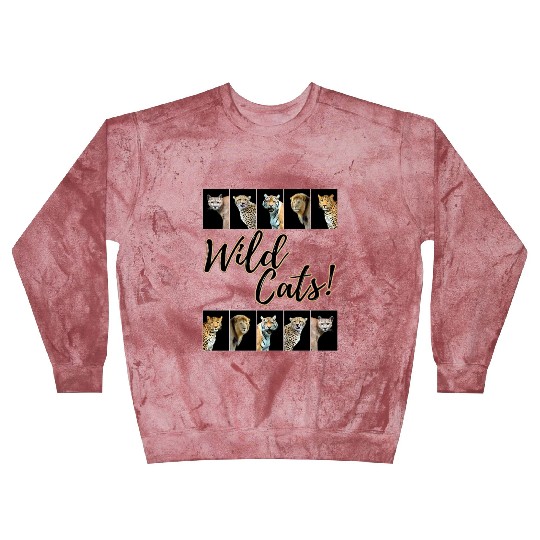 WILDCATS! | Lion, Leopard, Cheetah, Puma, Tiger Blast Sweatshirts