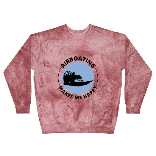 Airboat Fanboat Airboating Planeboat Swamp boat Blast Sweatshirts