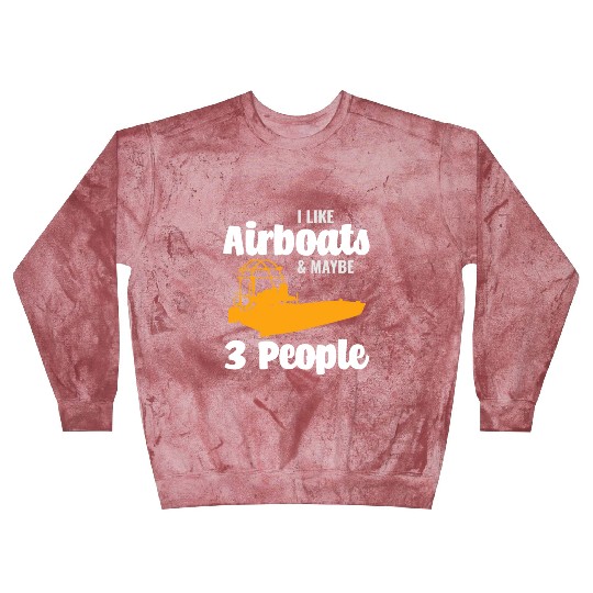 Airboat Fanboat Airboating Planeboat Swamp boat Blast Sweatshirts