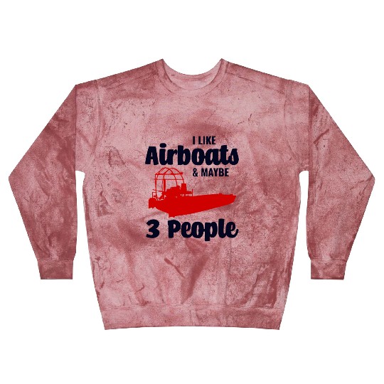 Airboat Fanboat Airboating Planeboat Swamp boat Blast Sweatshirts