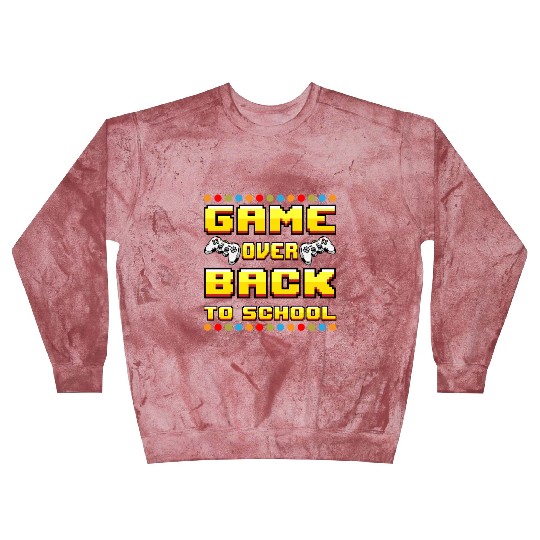 Game Over Back To School Blast Sweatshirts