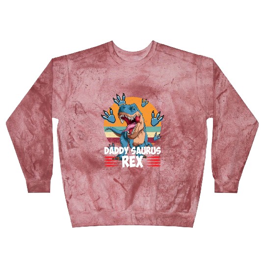 Daddysaurus Papasaurus Blast Sweatshirts