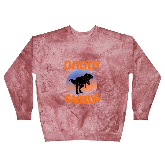 Daddysaurus Papasaurus Blast Sweatshirts