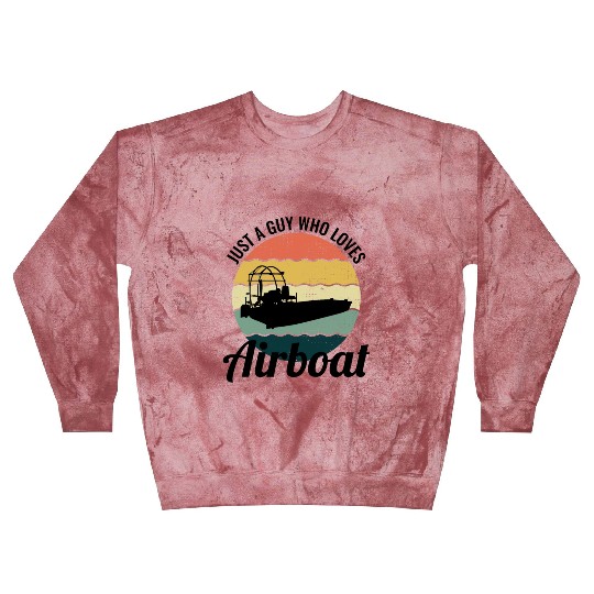 Airboat Fanboat Airboating Planeboat Swamp boat Blast Sweatshirts
