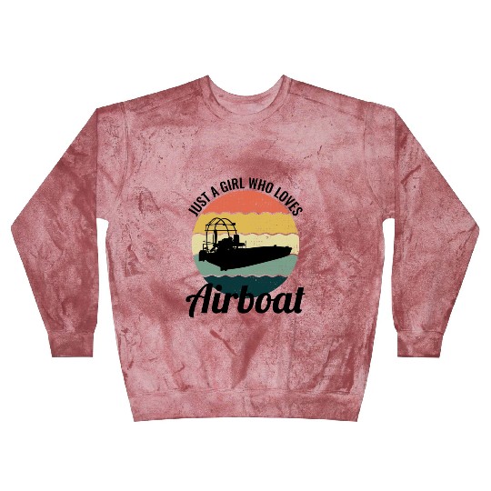 Airboat Fanboat Airboating Planeboat Swamp boat Blast Sweatshirts