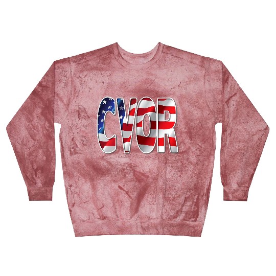 Nurses USA Flag Stars Stripes CVOR Blast Sweatshirts