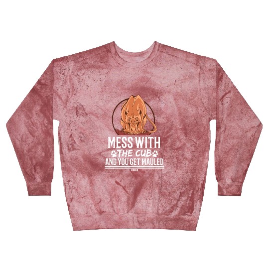 Lion wild African safari tiger cat Blast Sweatshirts