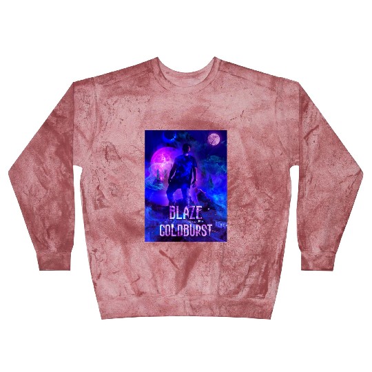 Blaze Goldburst Fantasy Book Brave Man Horror Blast Sweatshirts