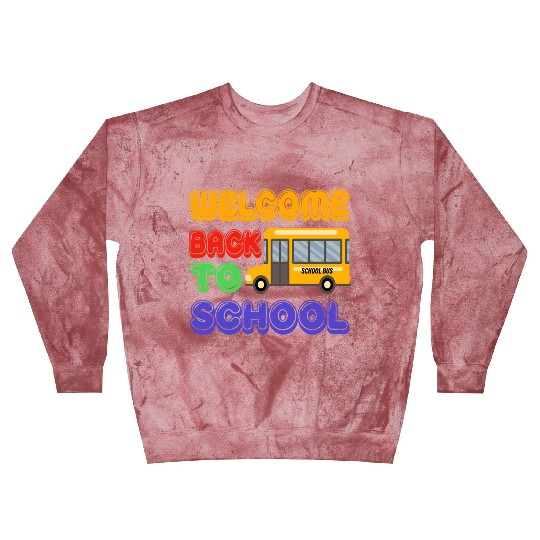 Welcome back to school bus Blast Sweatshirts