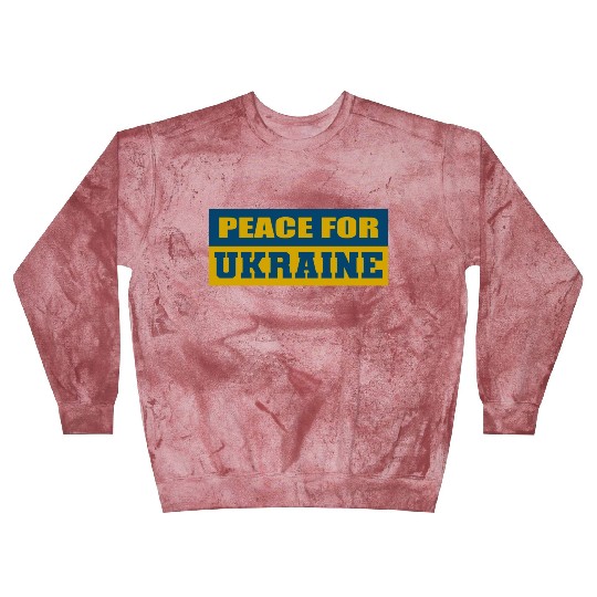 Peace for Ukraine Peacemaker Gift Blast Sweatshirts
