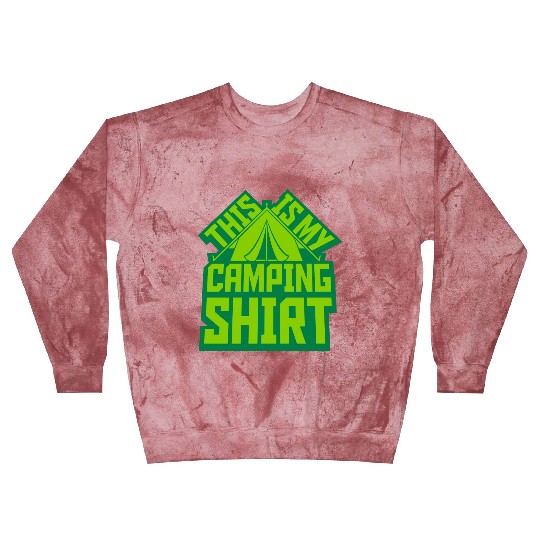 Camping Blast Sweatshirts outdoor tent