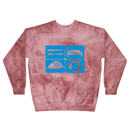 Daily Repeat Wilderness Camping Blast Sweatshirts