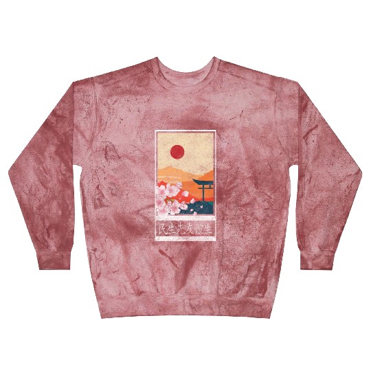 Japan Asia Spring Pink Blast Sweatshirts