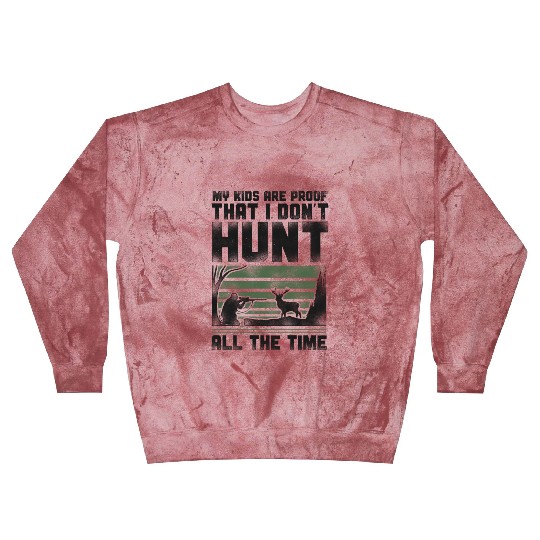 Buck Deer Hunting Hunter Vintage Blast Sweatshirts