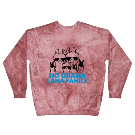 Parents No Drama Llama Blast Sweatshirts