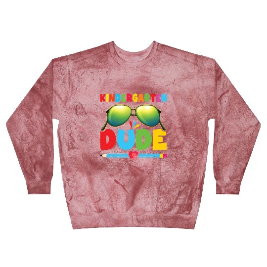 Kindergarten Dude Back To School Teacher Preschool Blast Sweatshirts