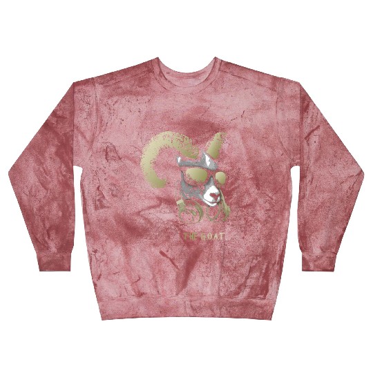 The Goat Bling Cool and Funny Music Animal with Blast Sweatshirts