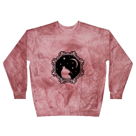 Cat Moon Blast Sweatshirts