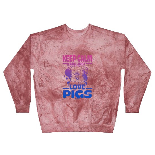 Pig animal piglet farm funny gift Blast Sweatshirts