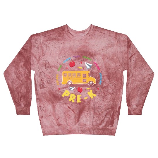 Pre-K School Bus Blast Sweatshirts