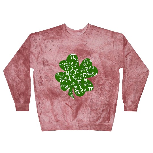 St Patrick s Day PI Blast Sweatshirts Green Shamrock PI Teez