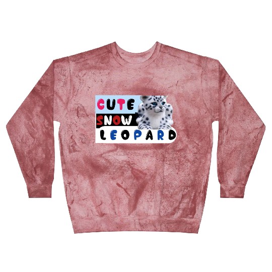 Cute Snow leopard |big cats Blast Sweatshirts