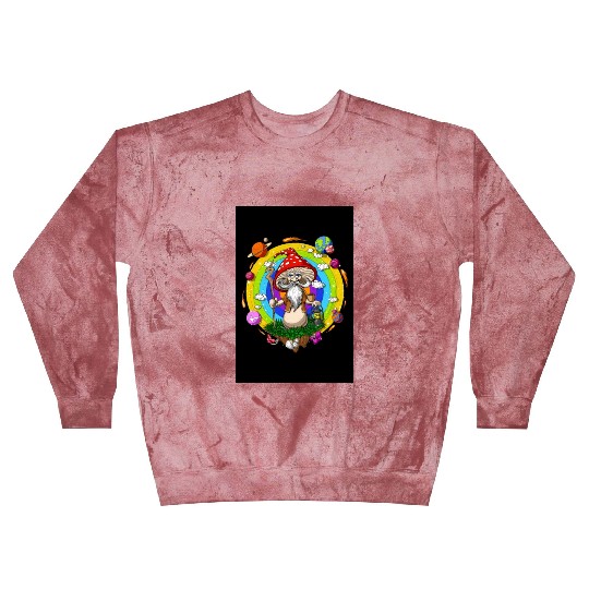 Psychedelic Hippie Mushroom Wizard Blast Sweatshirts