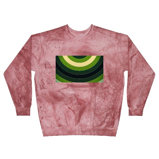 Colorful paint curves spinning with a spectrum Blast Sweatshirts