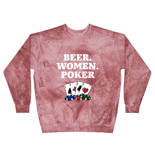 Beer Women Poker Casino Gambler Gambling Bettor Blast Sweatshirts