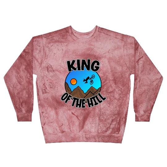 King Of The Hill - Cyclist Gift Blast Sweatshirts