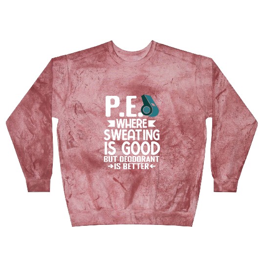 PE Teacher Education Gym Physical Education Blast Sweatshirts