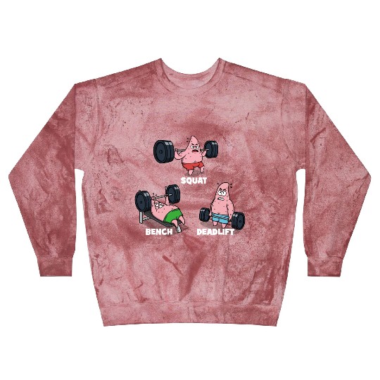 Majin Buu vs Patrick - Funny Anime Gym Blast Sweatshirts