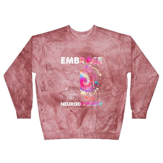 Embrace Neurodiversity Autism Awareness Blast Sweatshirts