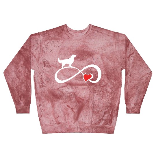 Golden Retriever Heart Eternity Dog Mom Lover Owne Blast Sweatshirts