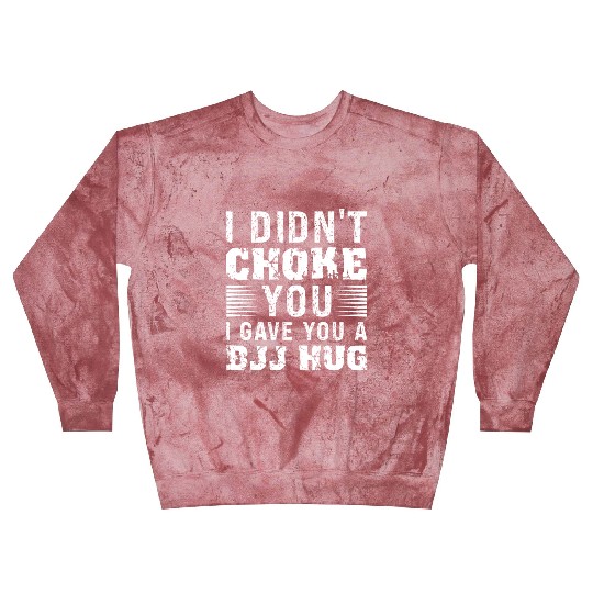 I Didn't Choke You BJJ Hug - Brazilian Jiu Jitsu Blast Sweatshirts