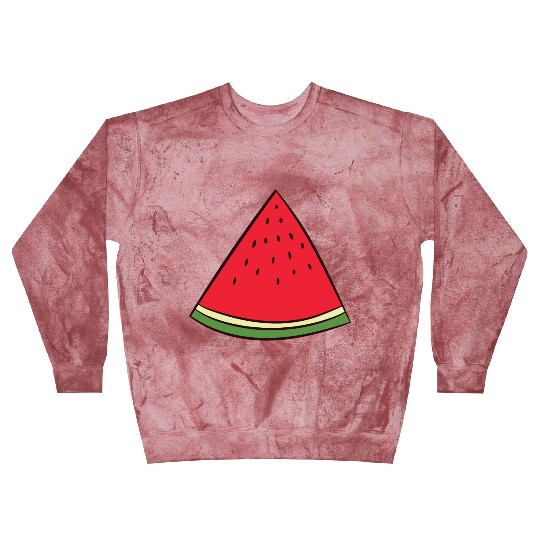 Watermelon - slice, piece, quarter, triangle Blast Sweatshirts