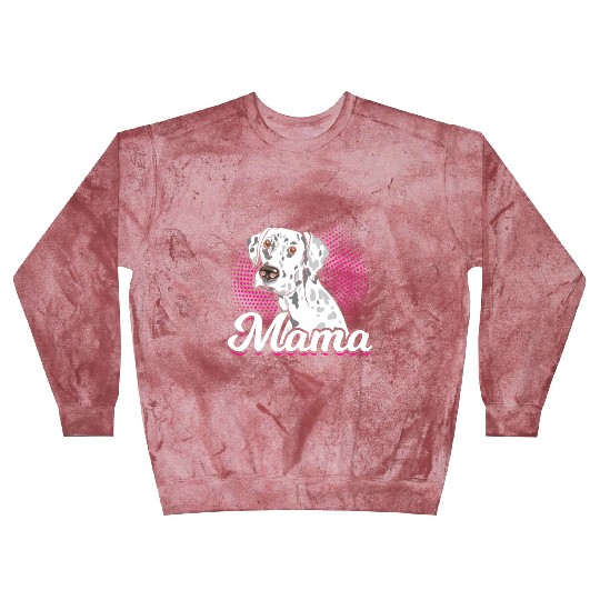 Mama Dalmatian Dog Lover Blast Sweatshirts