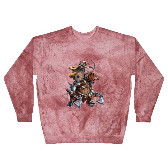 Norse Bear Viking Warrior Blast Sweatshirts