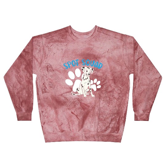 Spot Squad Paw Love Puppy Breeder Dalmatian Dog Blast Sweatshirts