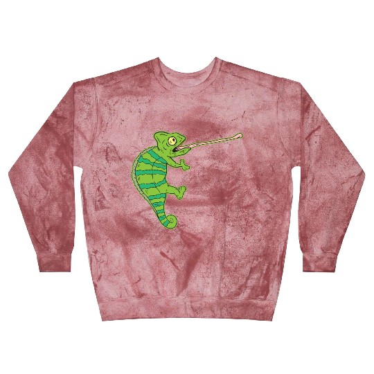 Wildlife Climbing Chameleon Animal Welfare Gift Blast Sweatshirts