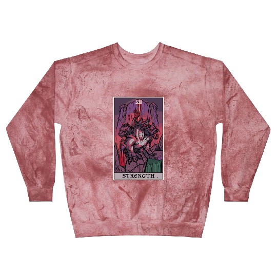 Strength Tarot Card Halloween Cerberus Greek Mytho Blast Sweatshirts