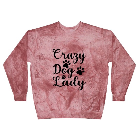 crazy dog lady Blast Sweatshirts